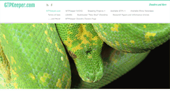 Desktop Screenshot of gtpkeeper.com